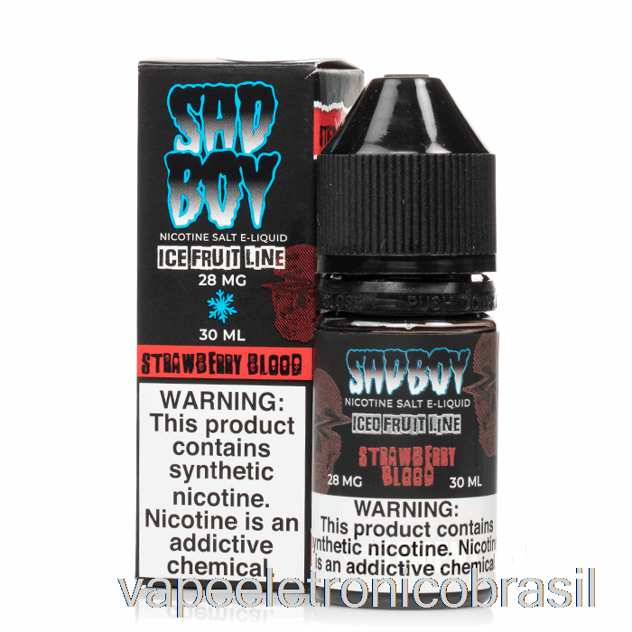 Vape Vaporesso Gelo Sangue De Morango - Sais Sadboy - 30ml 28mg